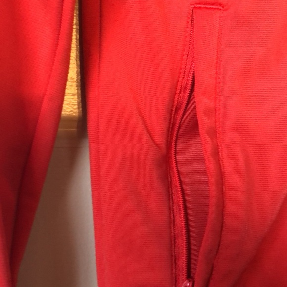 adidas Originals Track Jacket-Red Size Large - Picture 5 of 7